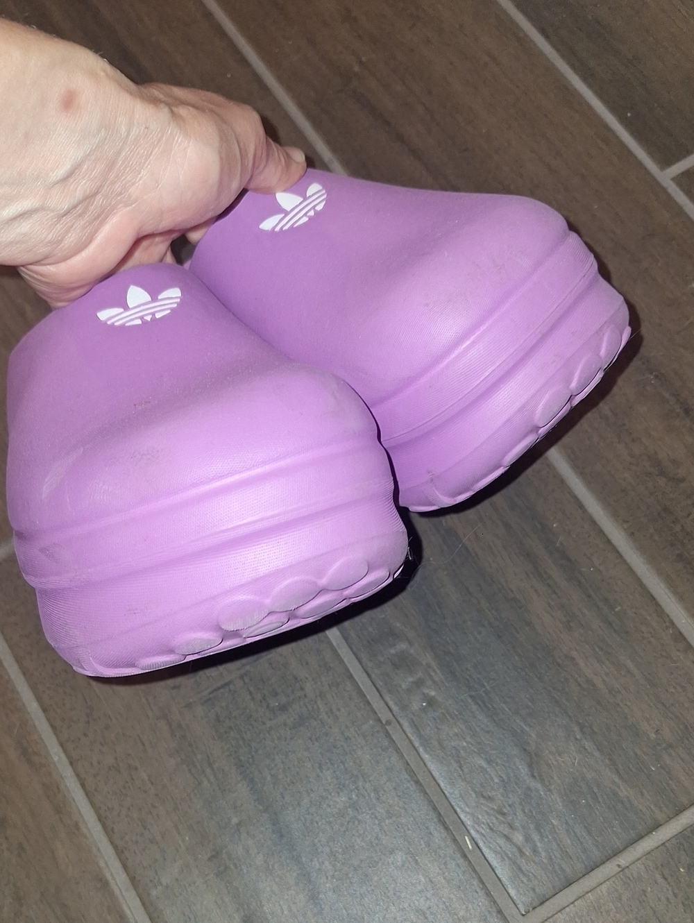 Adidas Adifom Stan Smith Mules Purple Pink Color Size 9 ? - Picture 6 of 12